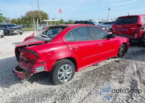 2003 Pontiac Grand Am Se из США, поврежденный, VIN 1G2NE52F23C201752